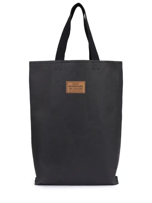 Сумка-ведро из крафтового материала АРТЕЛЬ ВОСКРЕСЕНИЕ