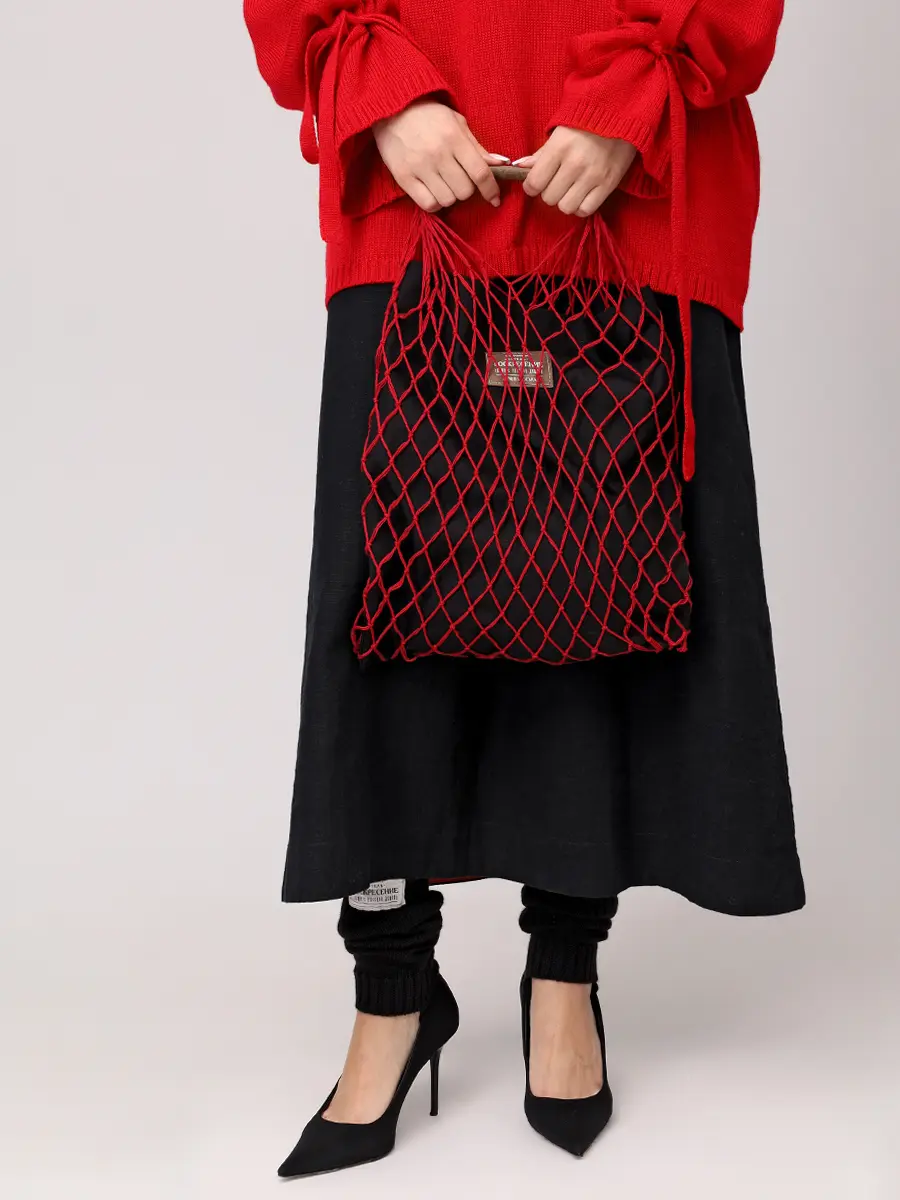 Сумка-авоська хлопковая