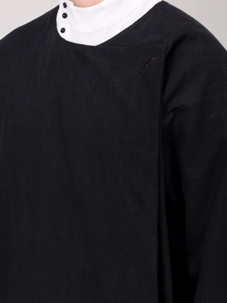 Плащ-кимоно из крапивной ткани "Кафтан"