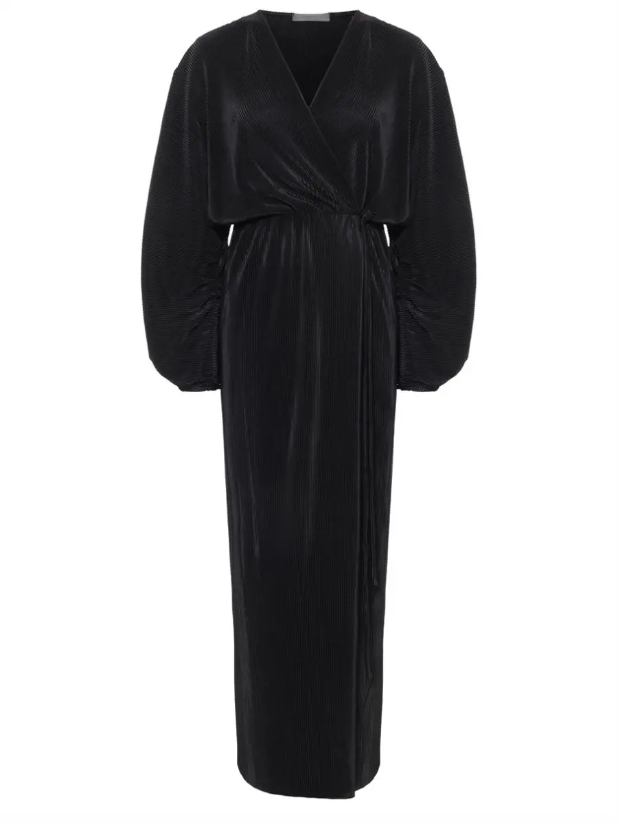 Платье однотонное