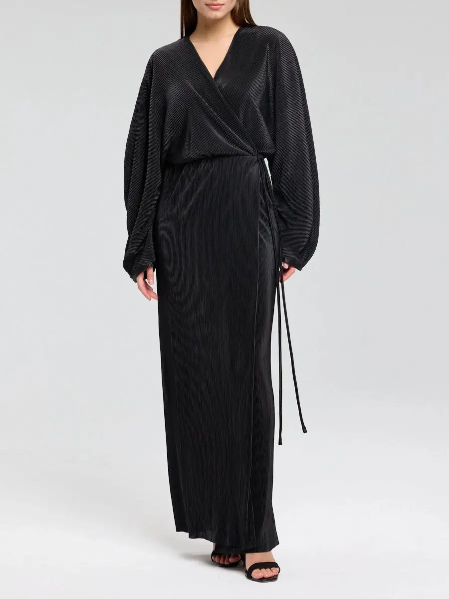 Платье однотонное