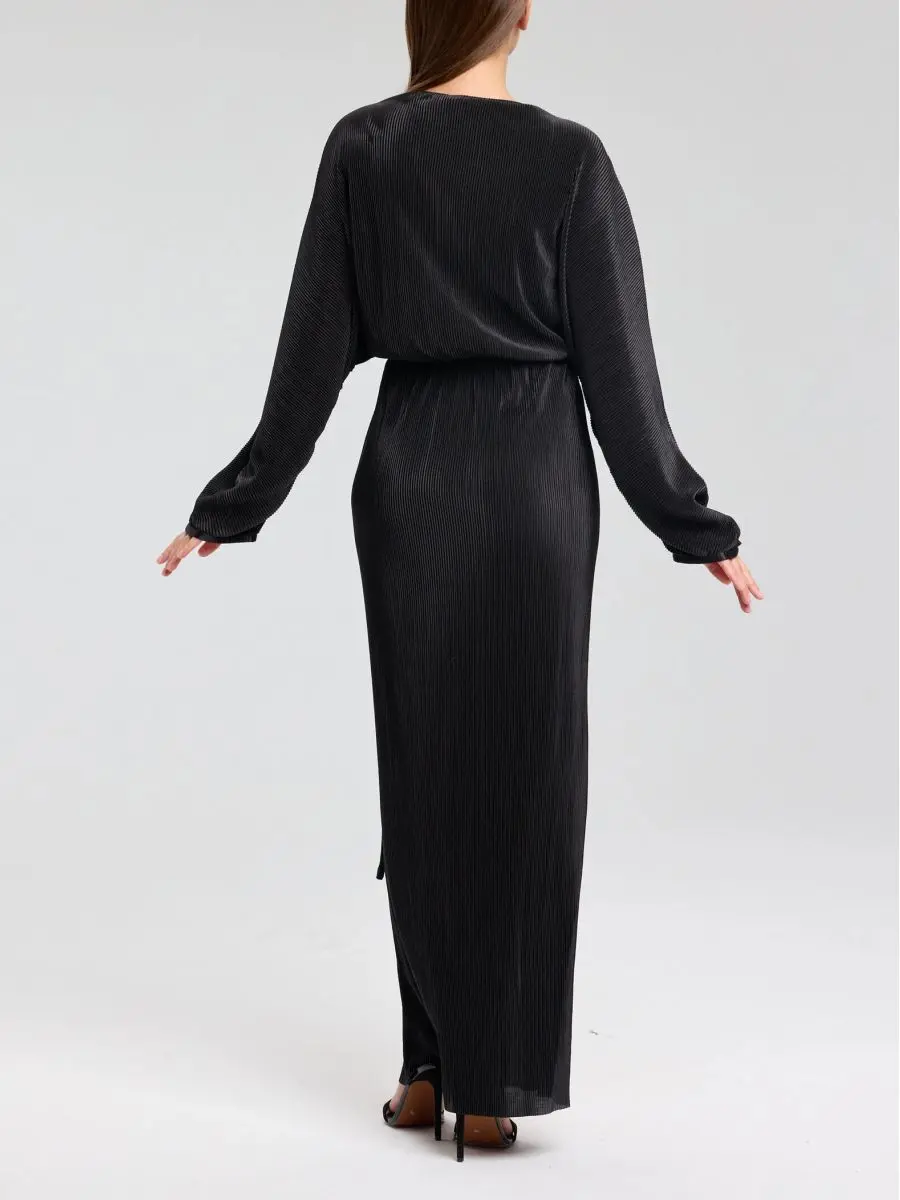 Платье однотонное