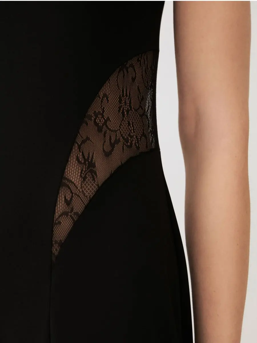 Платье шелковое