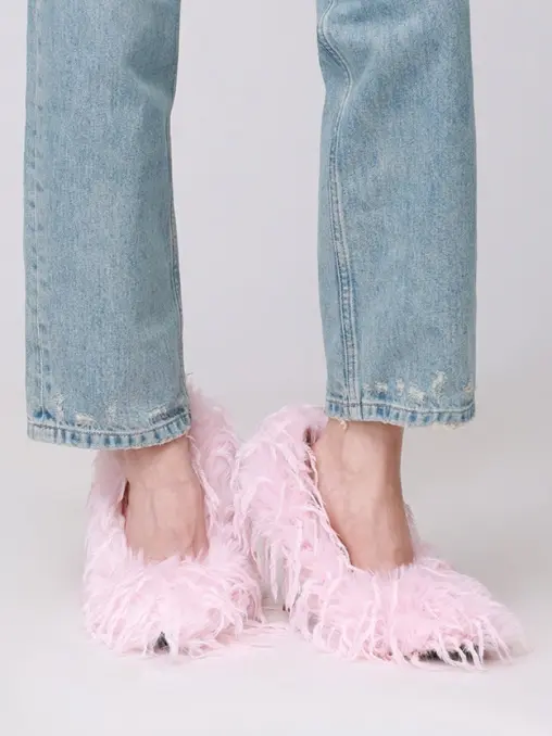 Чехлы для туфель из перьев TOOMATCH