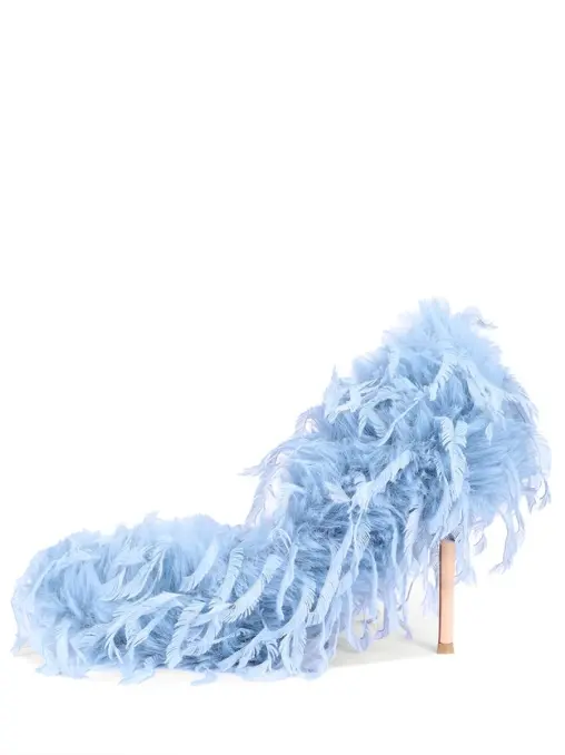 Чехлы для туфель из перьев TOOMATCH