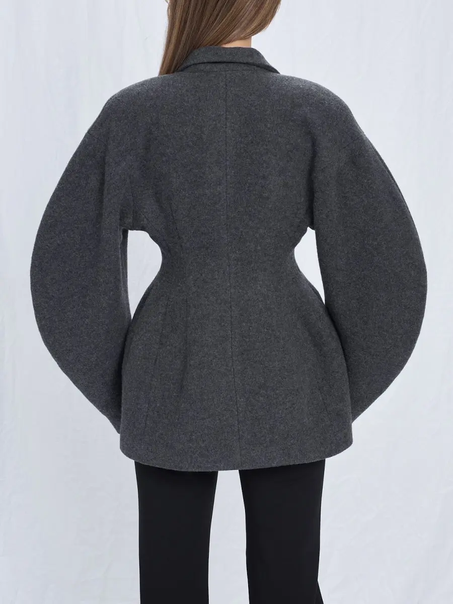 Жакет шерстяной