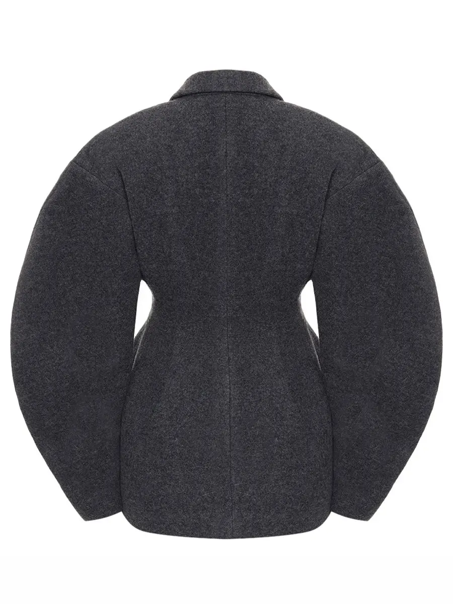 Жакет шерстяной