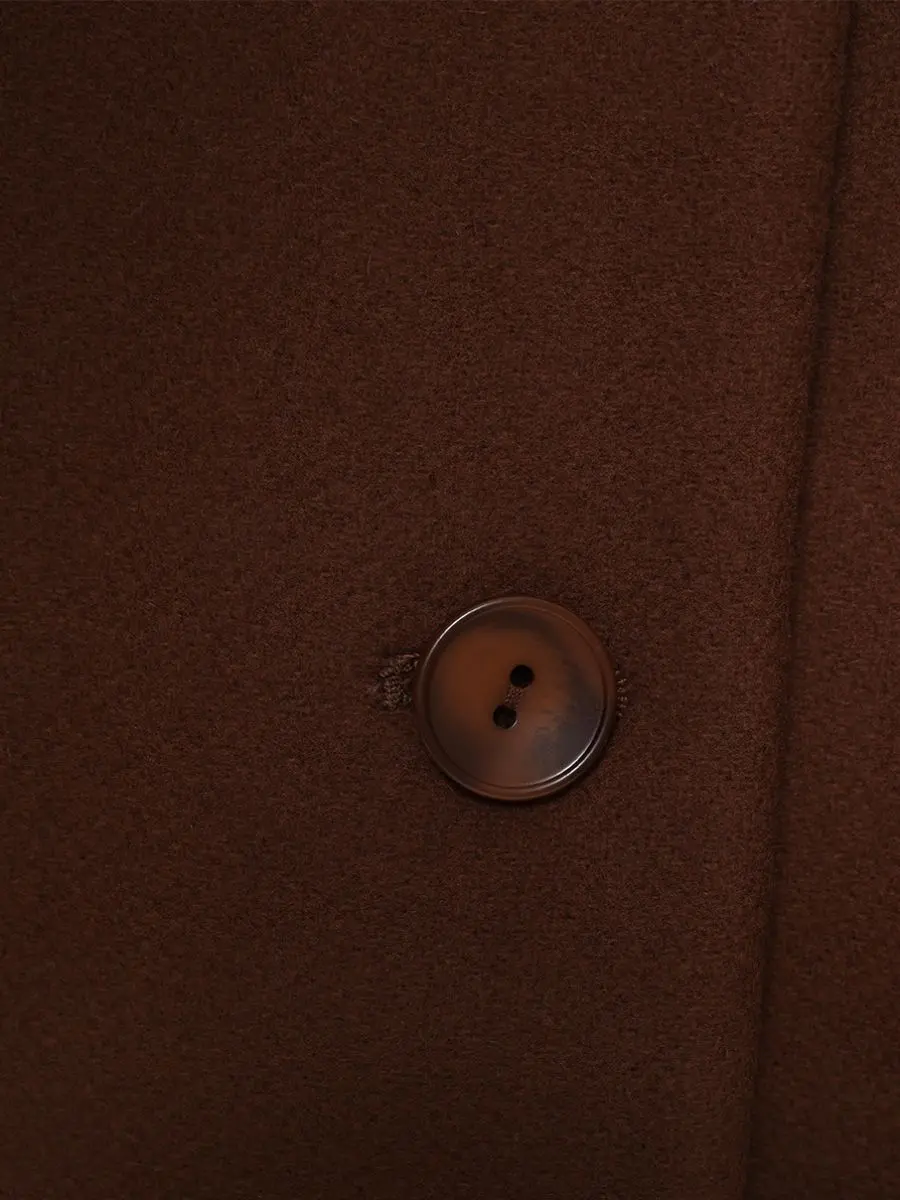 Пальто шерстяное