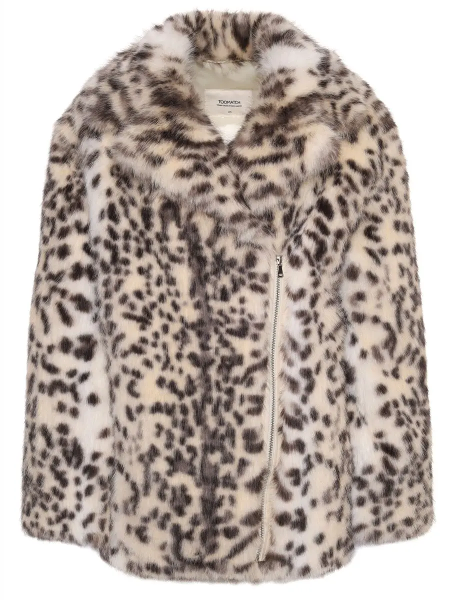 Шуба из экомеха