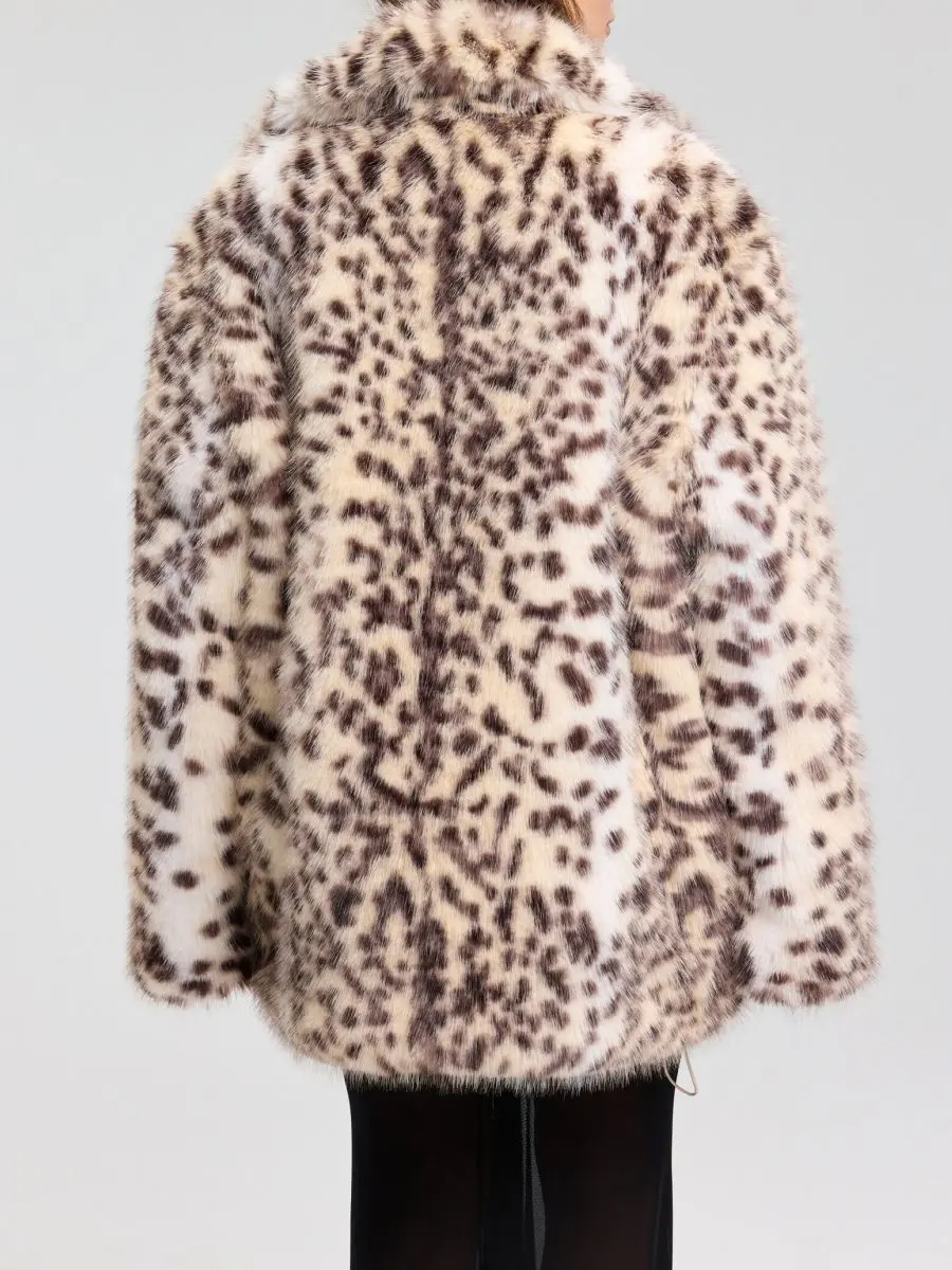 Шуба из экомеха