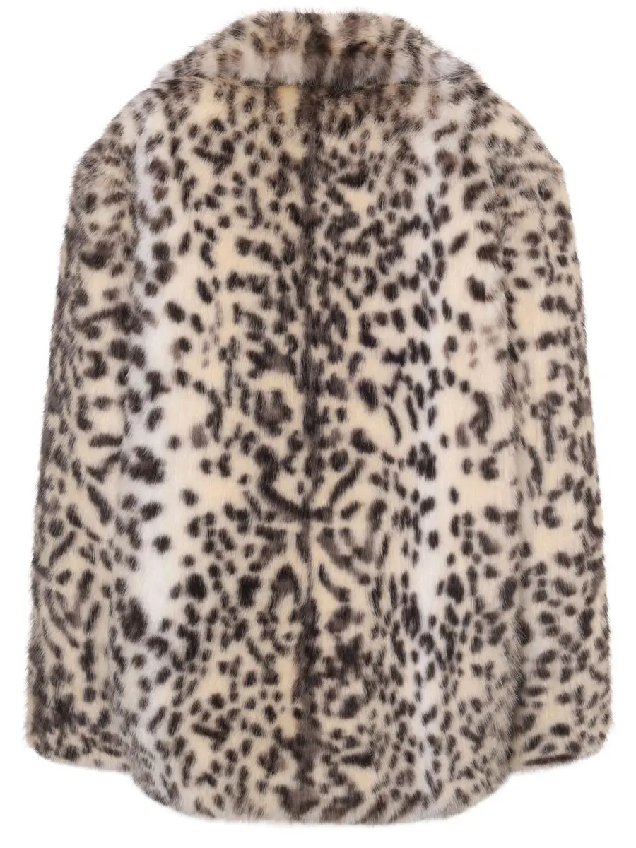 Шуба из экомеха