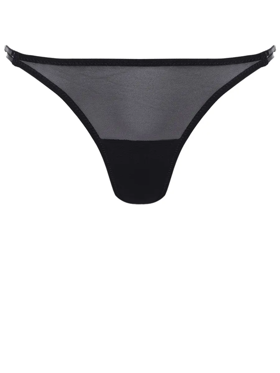 Трусы-стринг из сетки