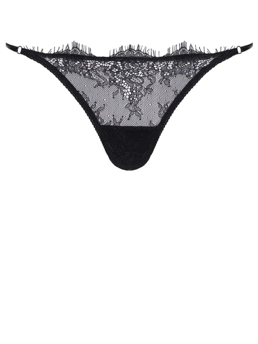 Трусы-стринг кружевные