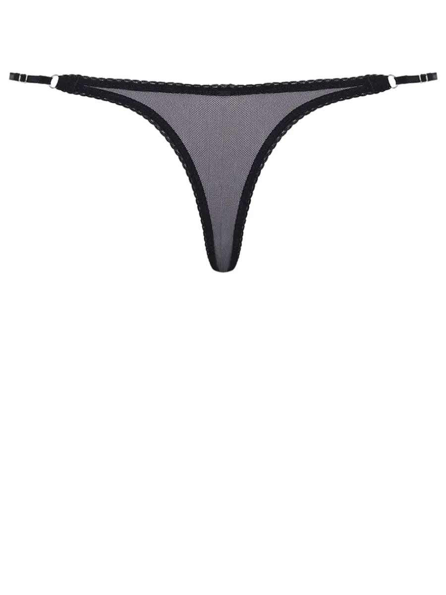 Трусы-стринг кружевные