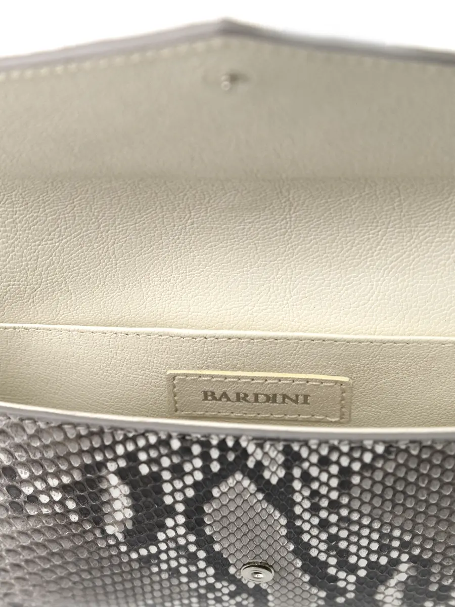 Клатч из кожи питона