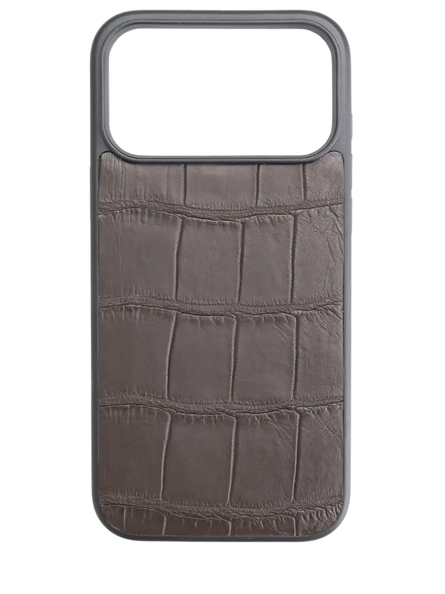 Чехол из кожи крокодила