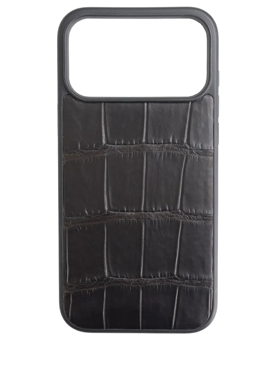Чехол из кожи крокодила