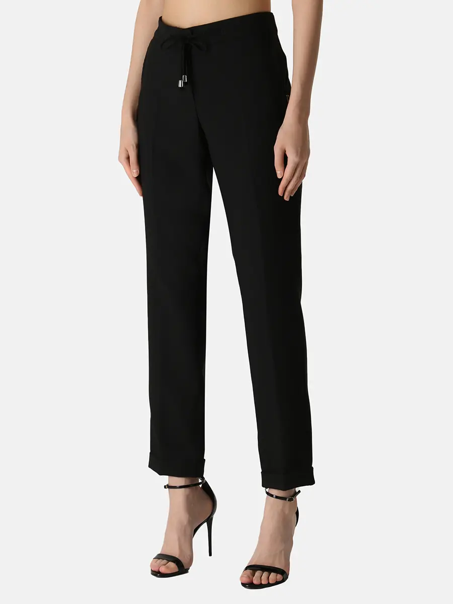 Брюки однотонные