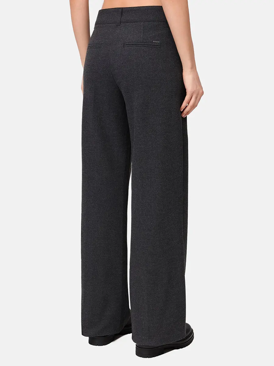 Брюки однотонные