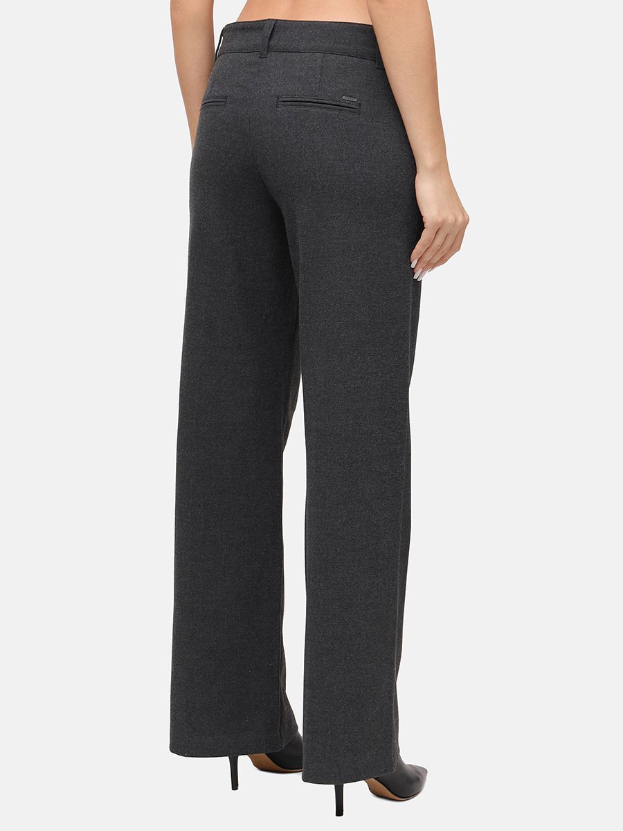 Брюки однотонные