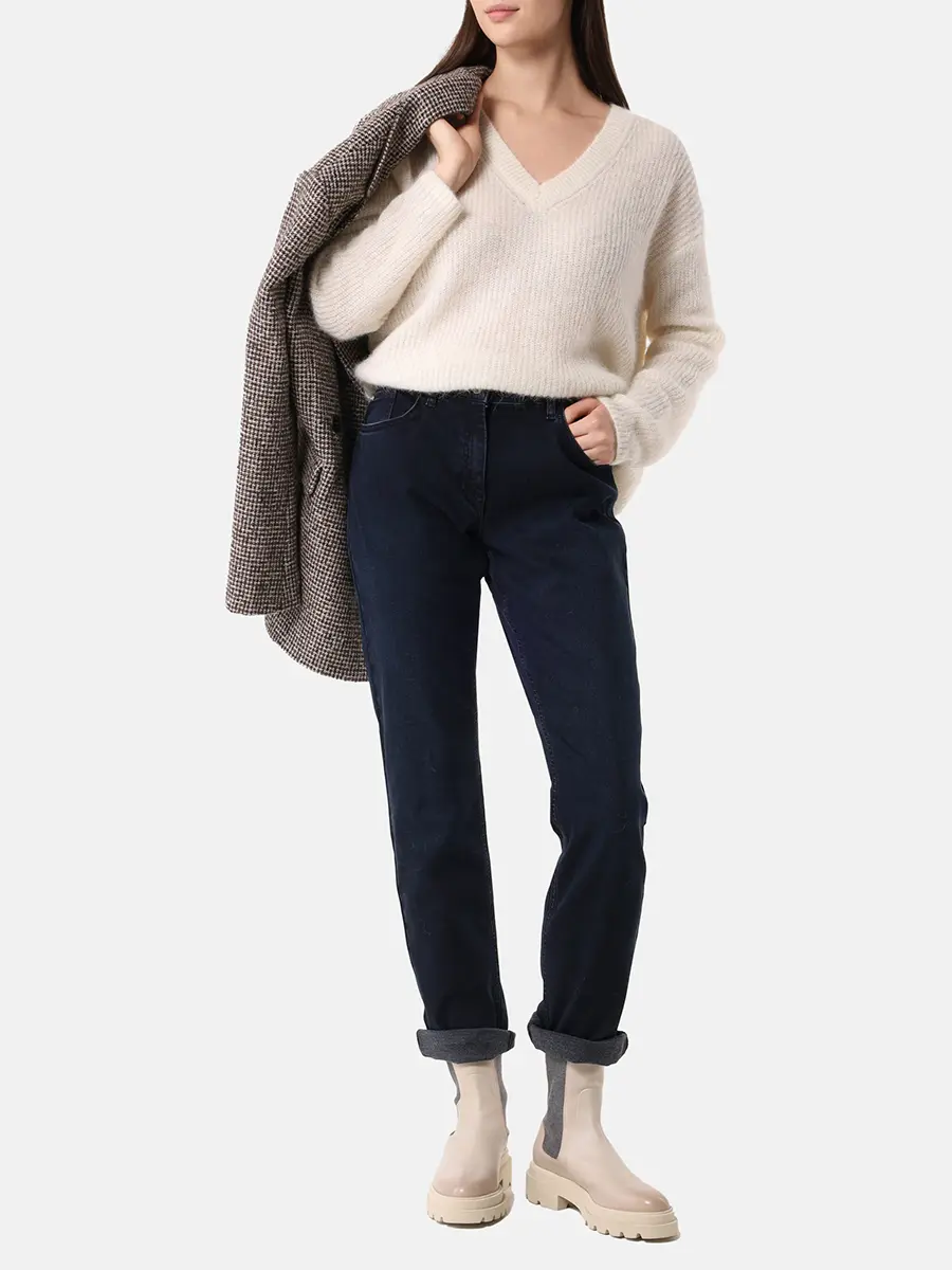 Джинсы хлопковые