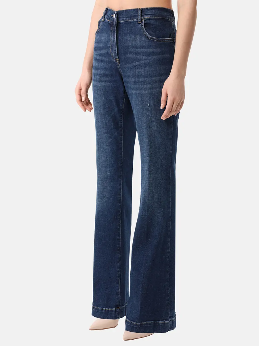 Джинсы хлопковые