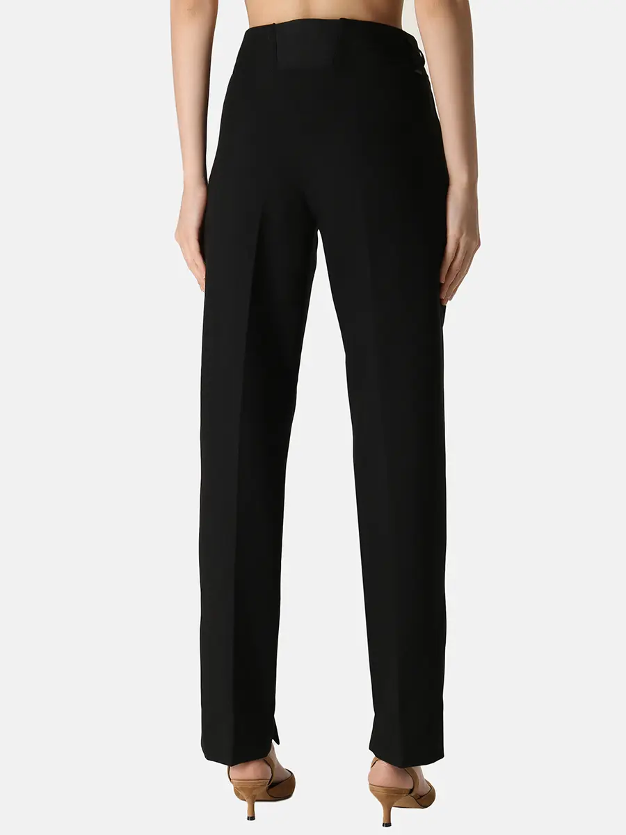 Брюки однотонные