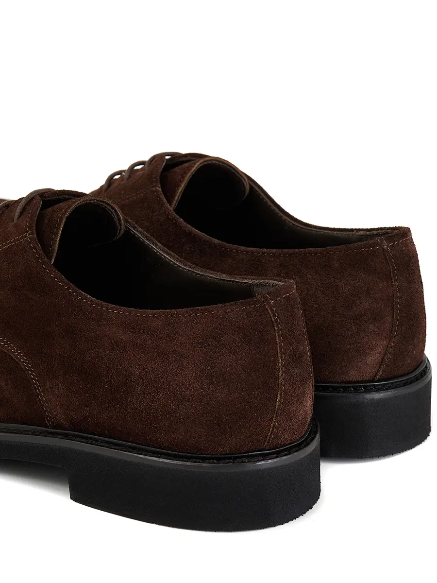 Дерби замшевые