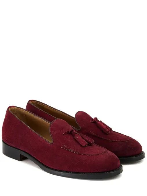 Лоферы замшевые RASCHINI