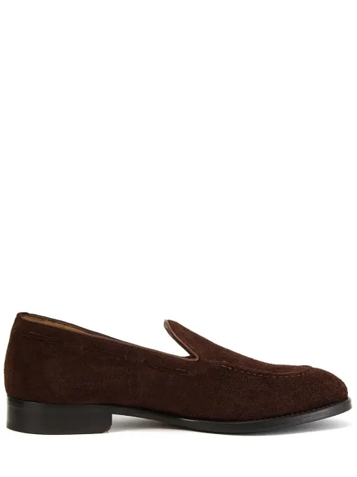 Лоферы замшевые RASCHINI