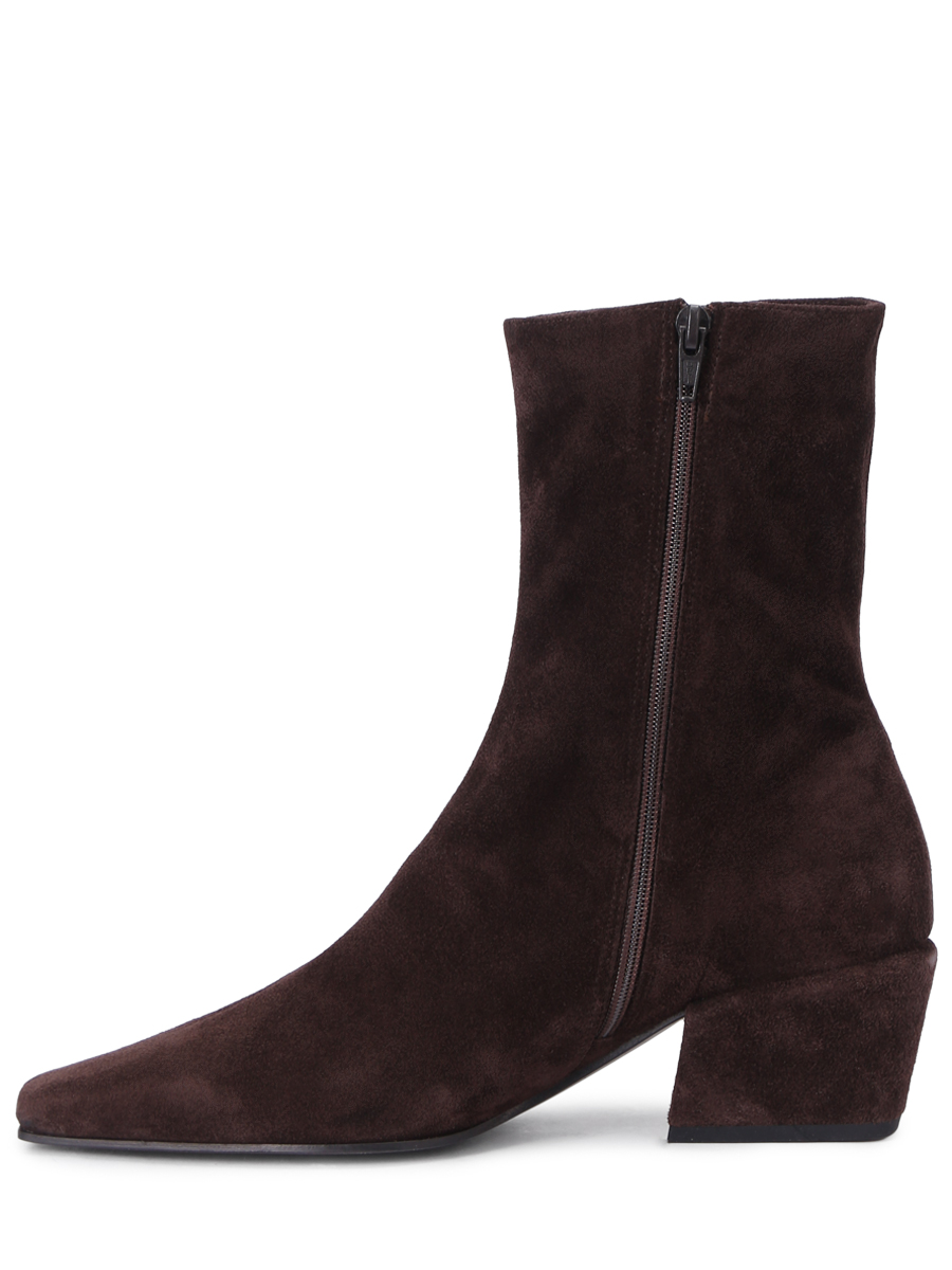 Ботильоны замшевые