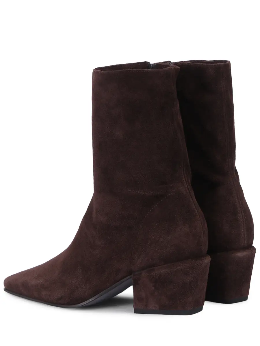 Ботильоны замшевые