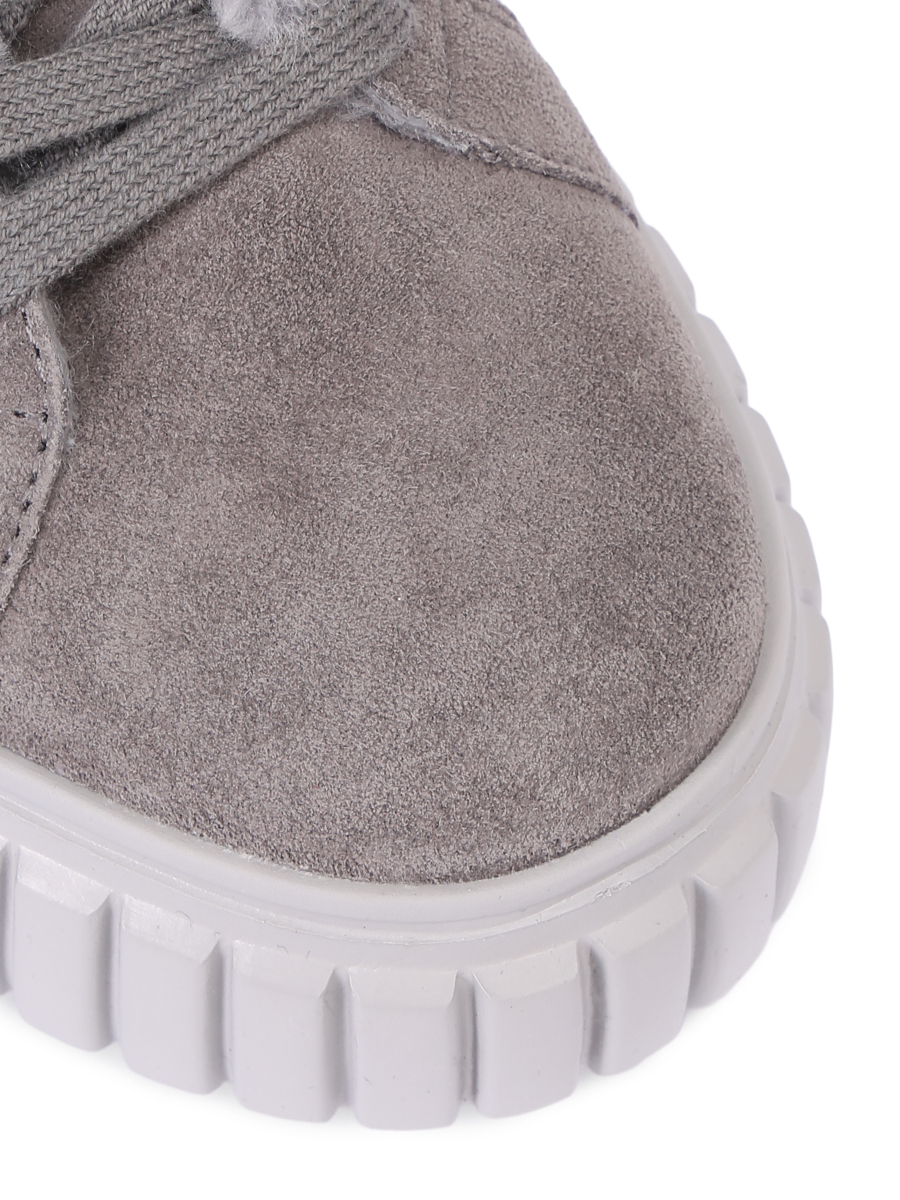 Кеды замшевые на меху