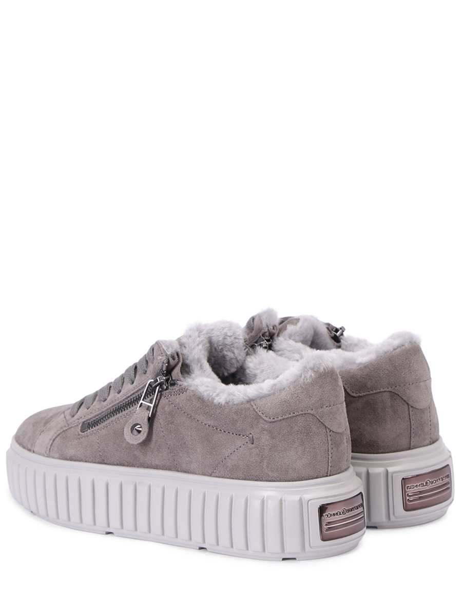 Кеды замшевые на меху