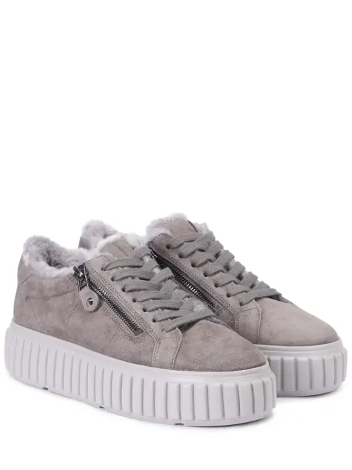 Кеды замшевые на меху KENNEL&SCHMENGER