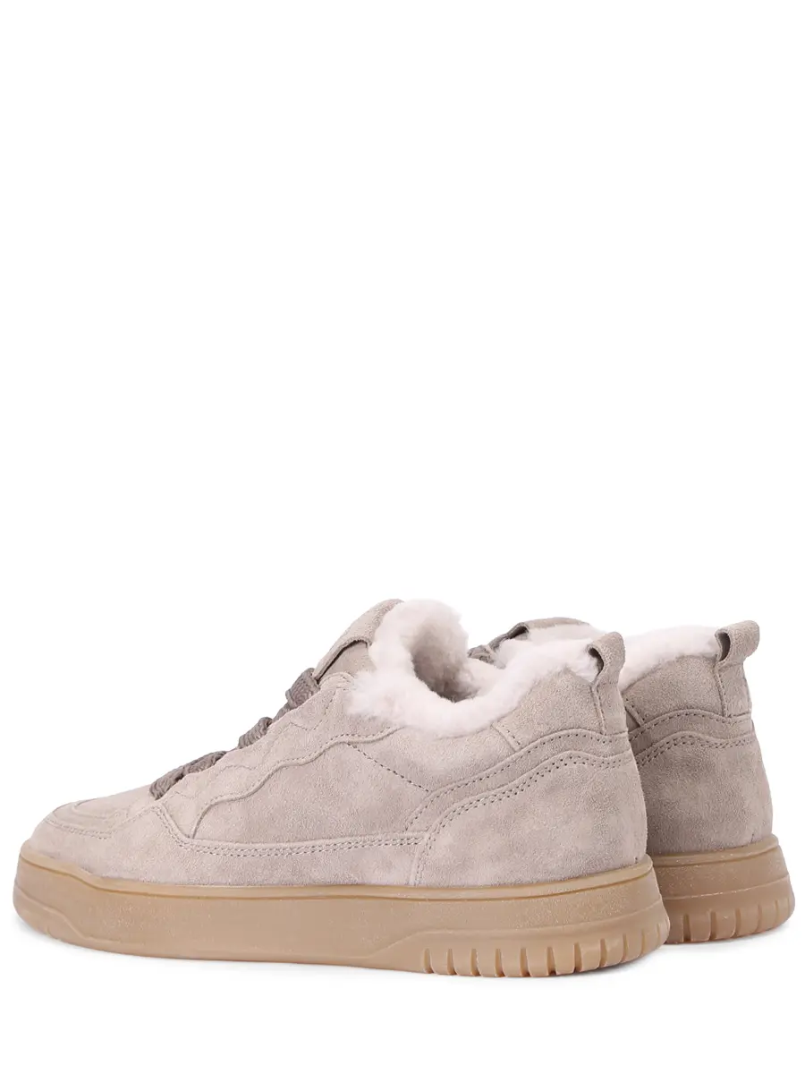 Кеды замшевые на меху