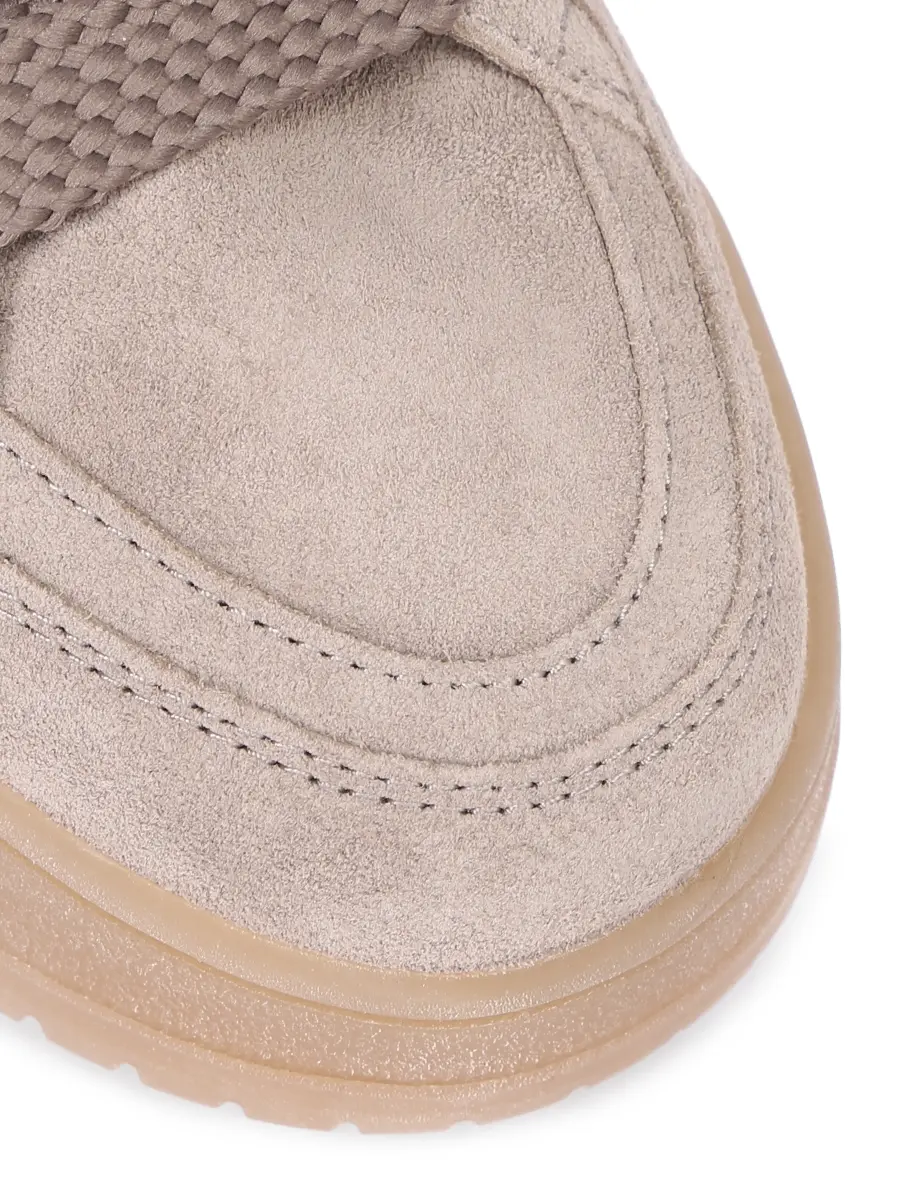 Кеды замшевые на меху