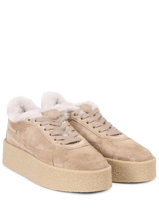 Кеды замшевые на меху KENNEL&SCHMENGER