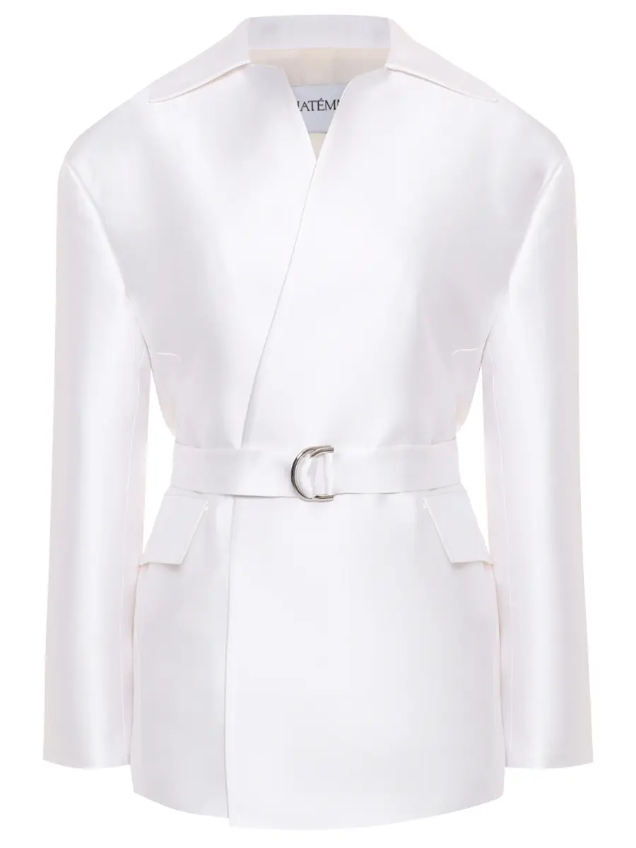 Жакет однотонный