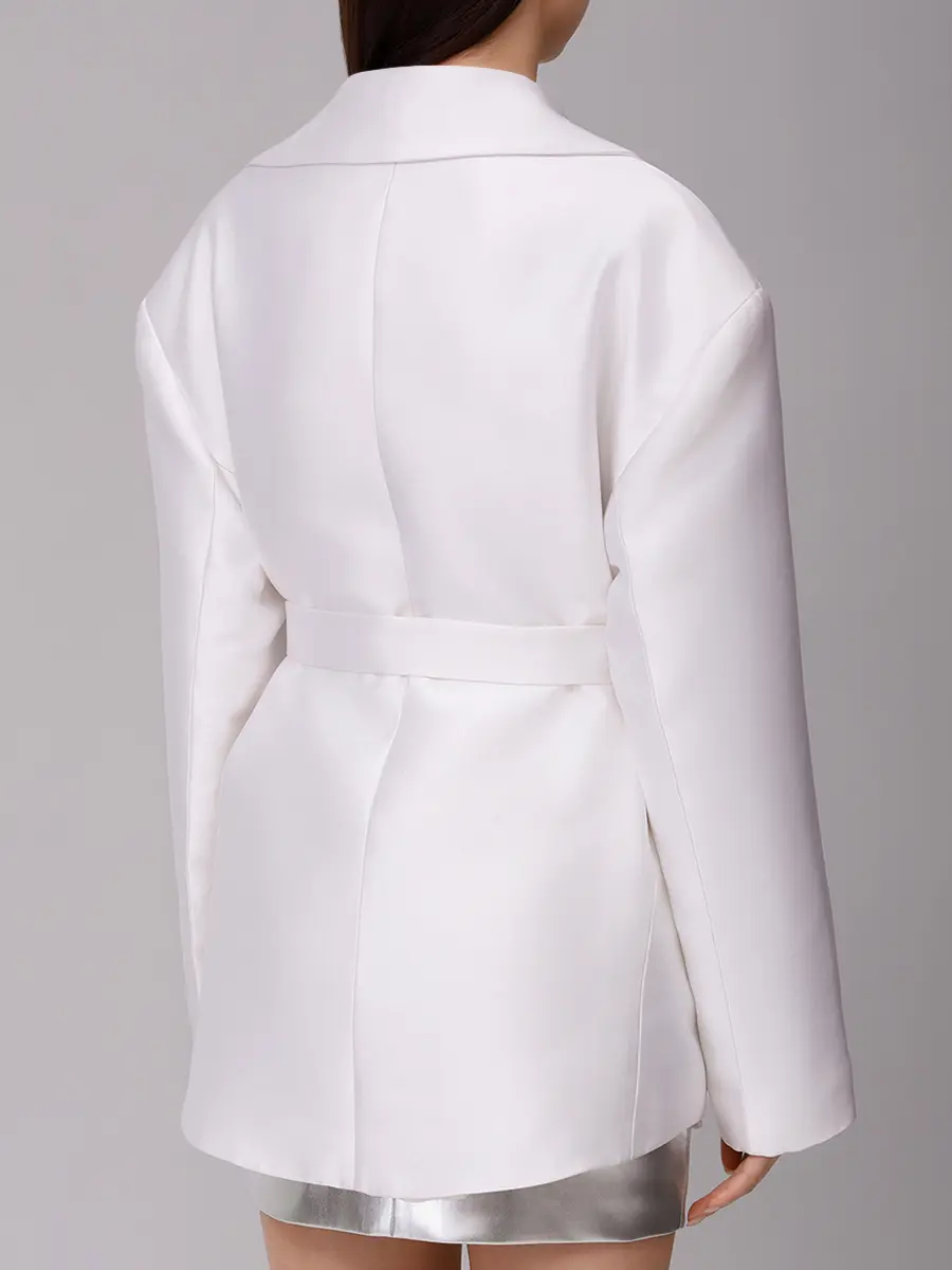 Жакет однотонный