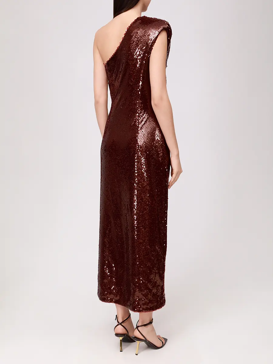Платье с пайетками