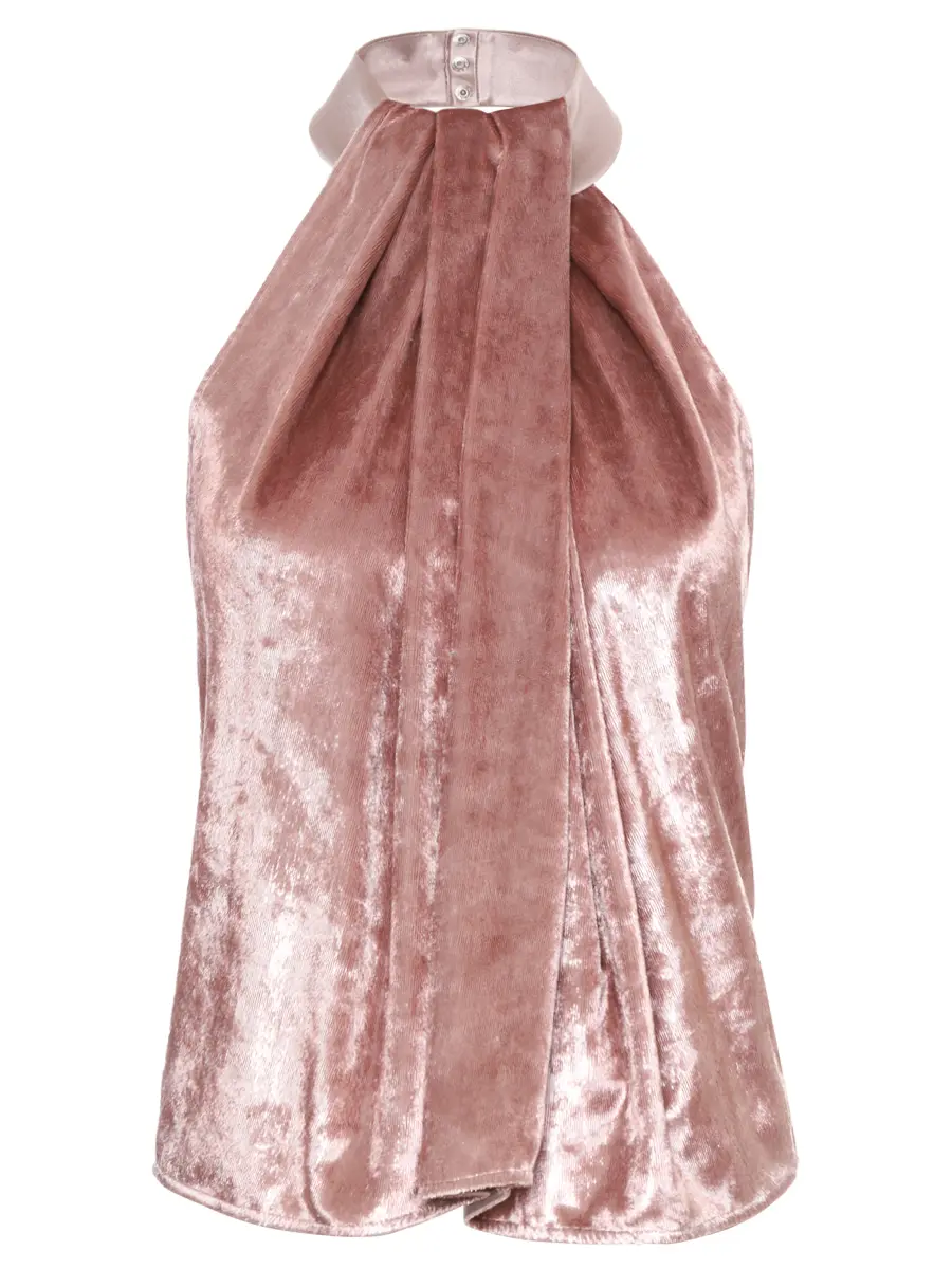 Топ бархатный