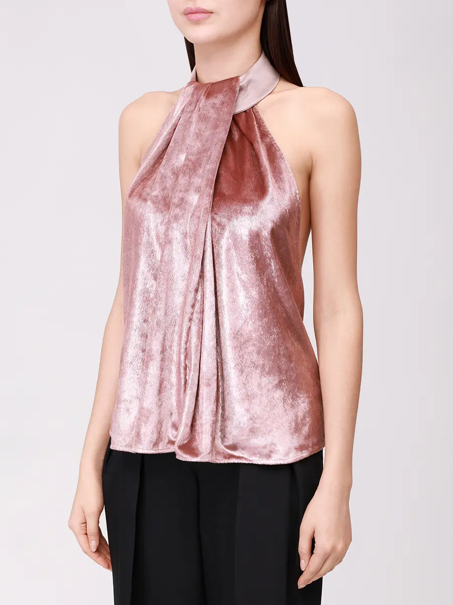 Топ бархатный