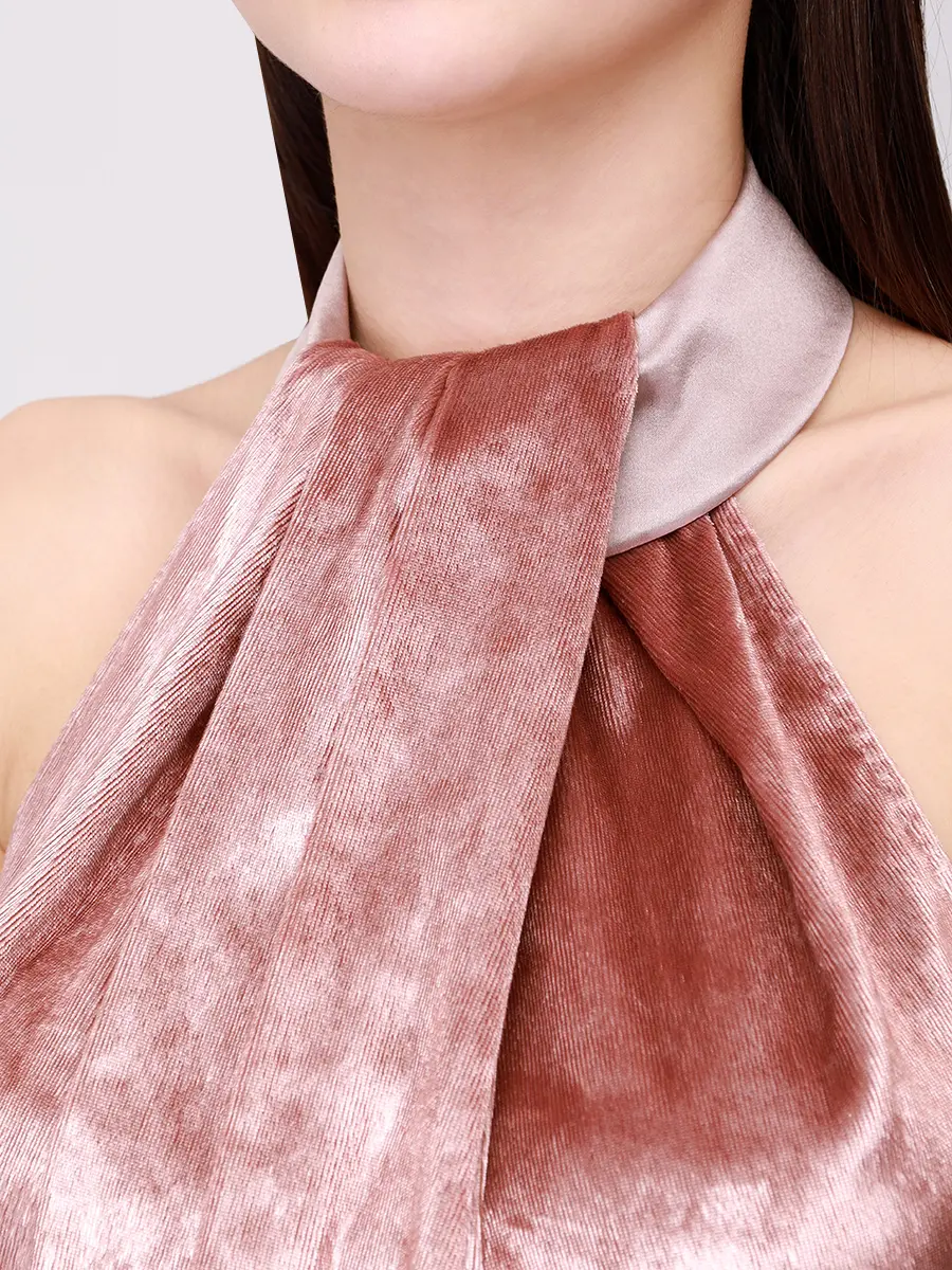 Топ бархатный