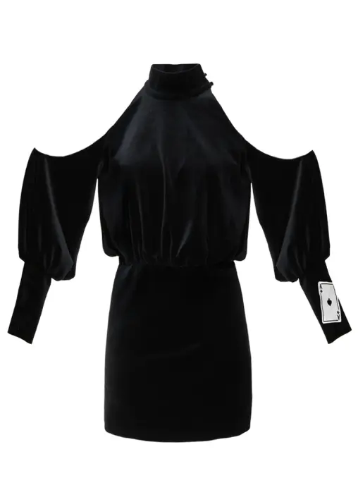 Платье бархатное Пиковая дама ELJACKET