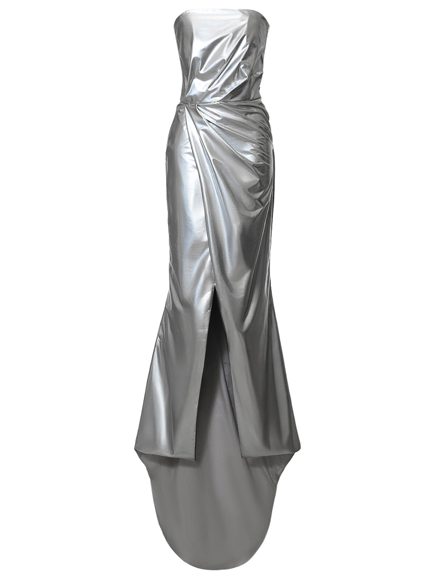 Платье однотонное Silver