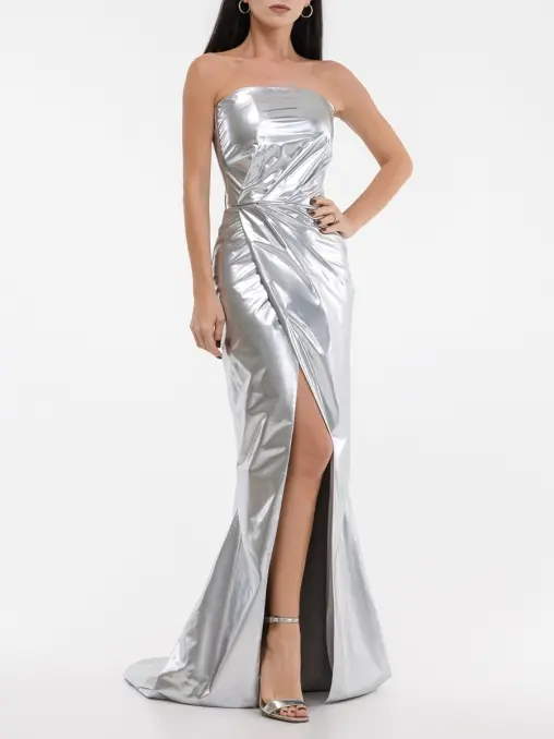 Платье однотонное Silver ELJACKET