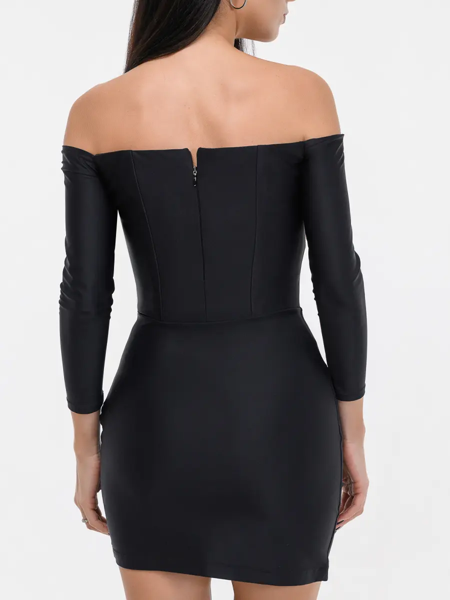 Платье с драпировкой