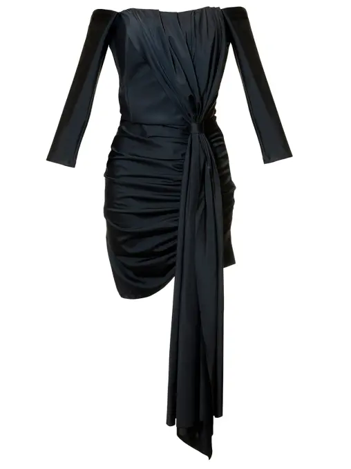 Платье с драпировкой ELJACKET