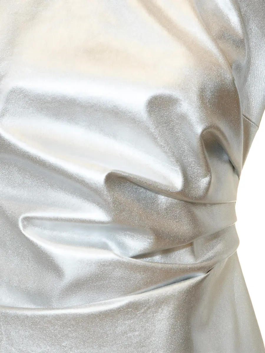 Платье кожаное